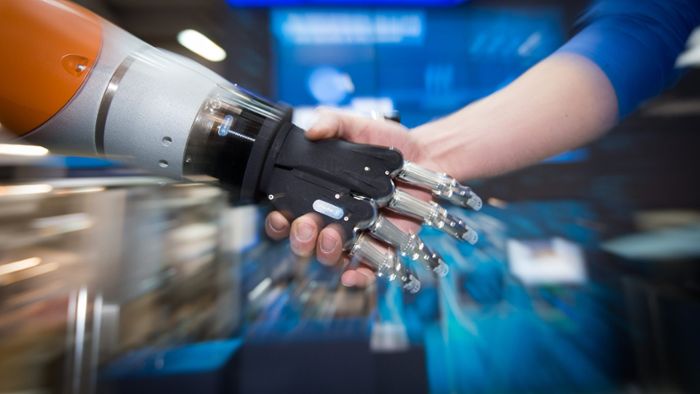 Roboter dominieren die Hannover Messe