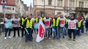 Verdi streikt in Kulmbach
