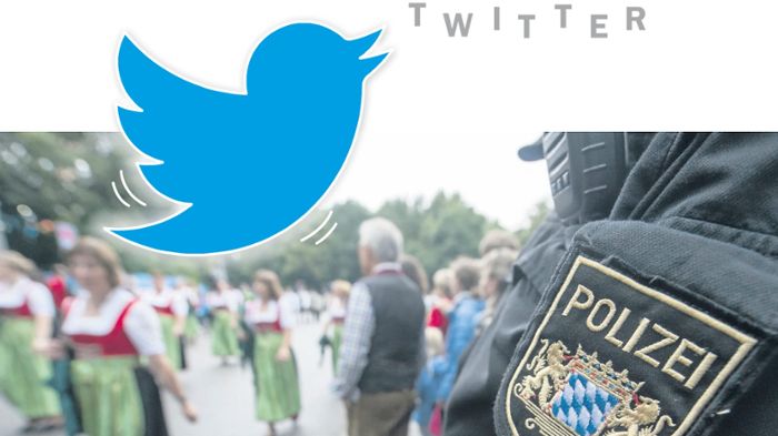 Polizei entdeckt Facebook und Twitter