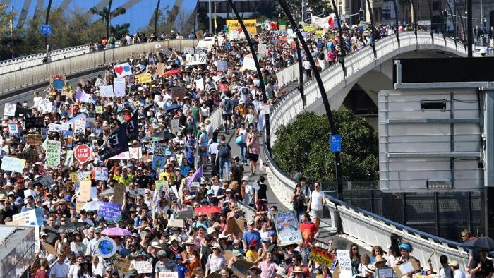 Weltweiter Massenprotest für eine bessere Klimapolitik