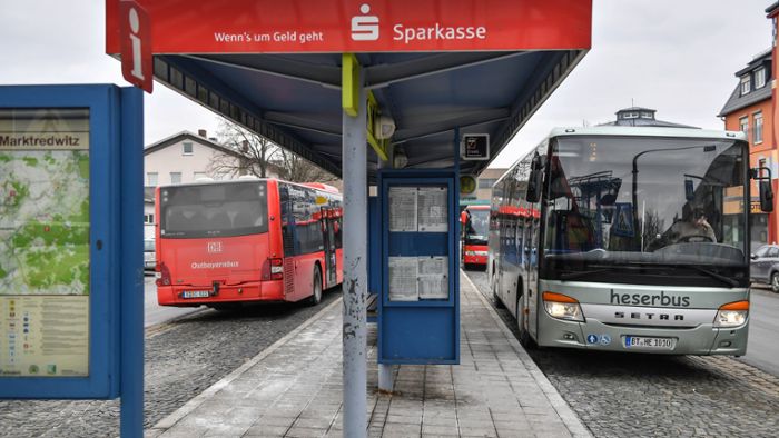Expressbus rollt stündlich  von Selb nach Marktredwitz