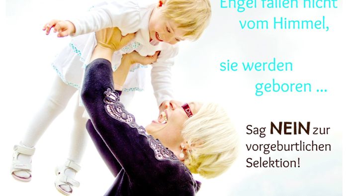 Kerstin Ellner reicht im Bundestag Petition zum Down-Syndrom-Schnelltest ein