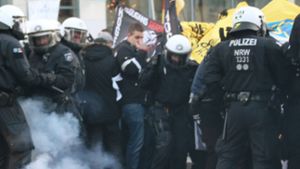 Köln: Polizei löst Pegida-Demo auf
