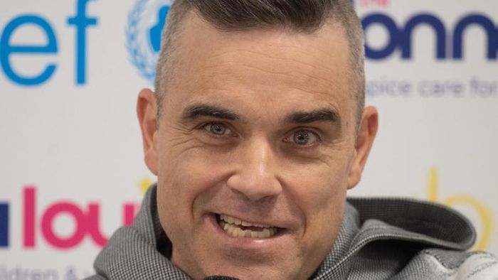 Robbie Williams mag das deutsche Fußball-Nationalteam