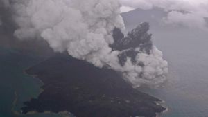 Indonesien erhöht Warnstufe für Vulkan Anak Krakatau