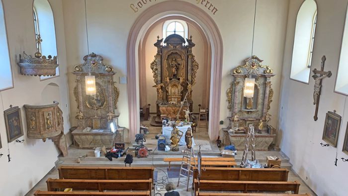 Renovierung in Elbersberg: St. Jakobus-Kirche auf der Zielgeraden