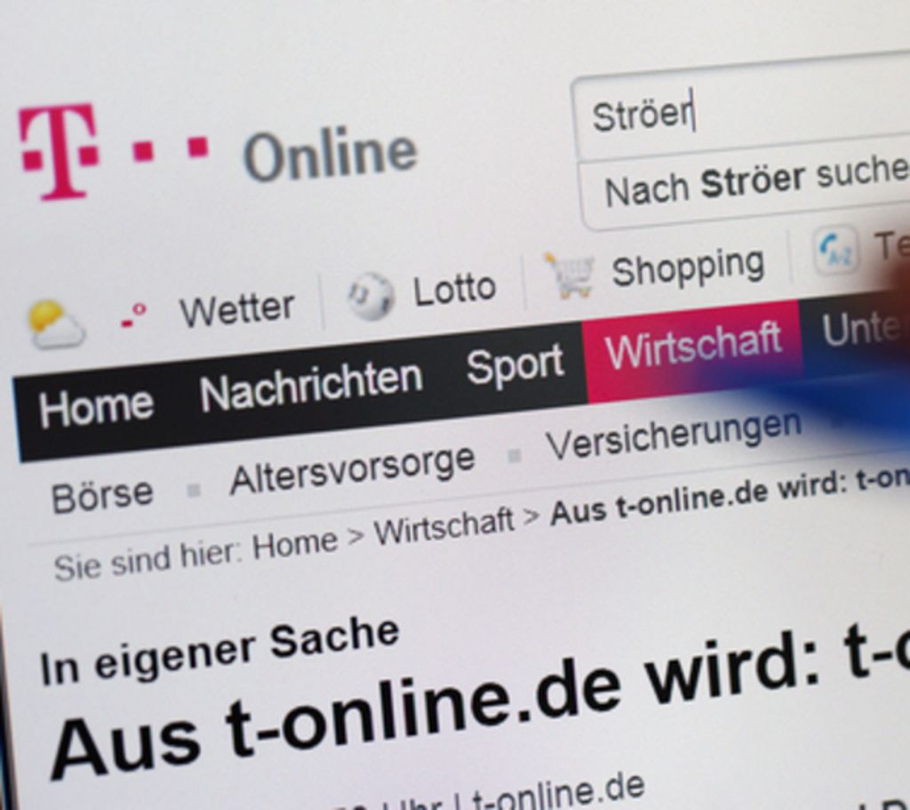 Telekom verkauft T-Online an Werbevermarkter Ströer - News