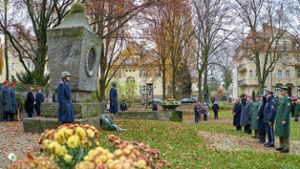 Gedenkfeier zum Volkstrauertag in Bayreuth ohne Zwischenfälle