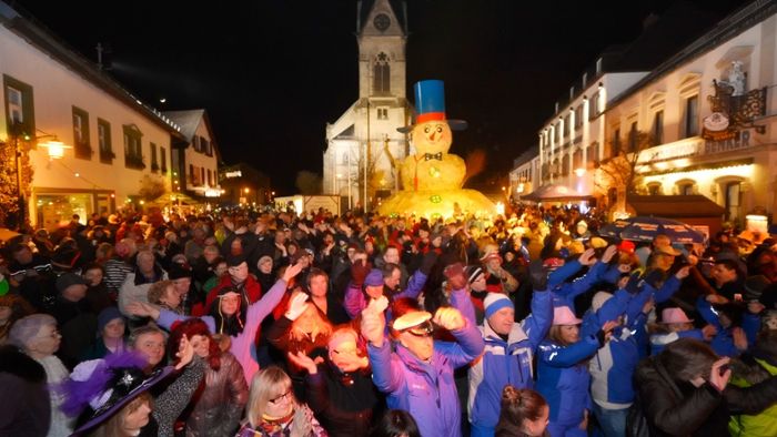 Rund tausend Besucher beim Schneemannfest in Bischofsgrün