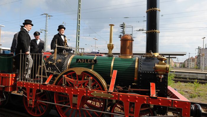 Festakt zu 180 Jahren deutscher Eisenbahn