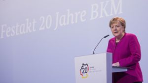 Bundeskanzlerin Angela Merkel kündigt ihren Rückzug an