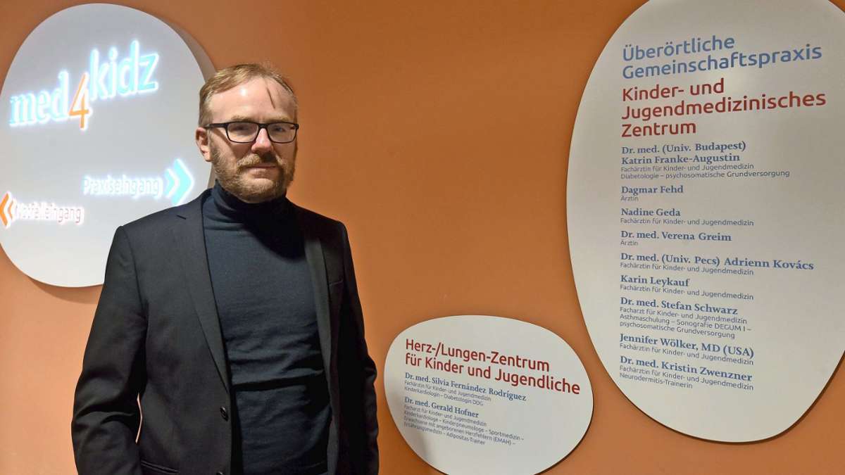 Gerald Hofner und seine Mitarbeiter müssen den Start der Gemeinschaftspraxis „med4kidz“  in Bayreuth nun ohne den  getöteten Partner stemmen.