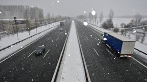 Schneefall sorgt für mehrere Unfälle