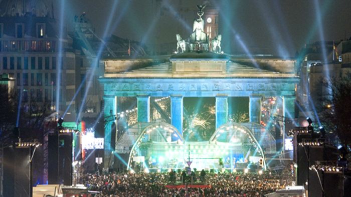 Silvester am Brandenburger Tor mit Udo Jürgens und Scorpions