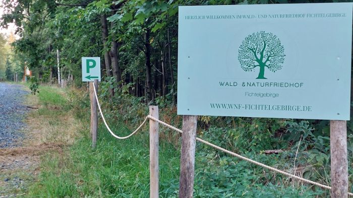 In Schönwald: Auf dem Waldfriedhof kann’s losgehen