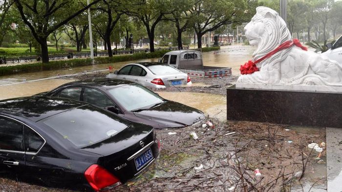 Taifun wütet in China: Mindestens 22 Tote nach Erdrutsch