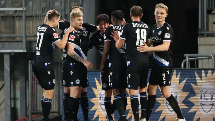 Arminia Bielefeld macht Boden im Abstiegskampf gut
