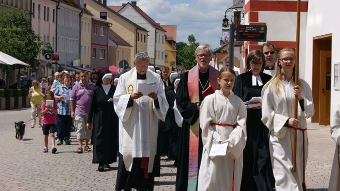 Ökumenische Wallfahrt: Gläubige pilgern nach Betzenstein