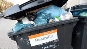 Müllgebühren steigen um 14 Prozent