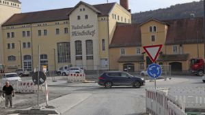 Kulmbacher Verkehr: Noch eine Woche Sperrungen am Kreisel