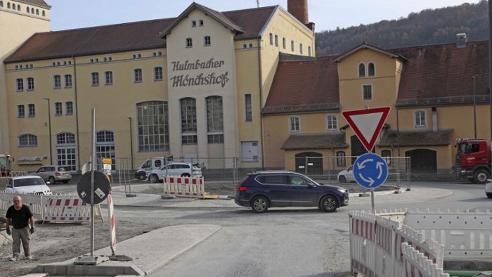 Kulmbacher Verkehr: Noch eine Woche Sperrungen am Kreisel