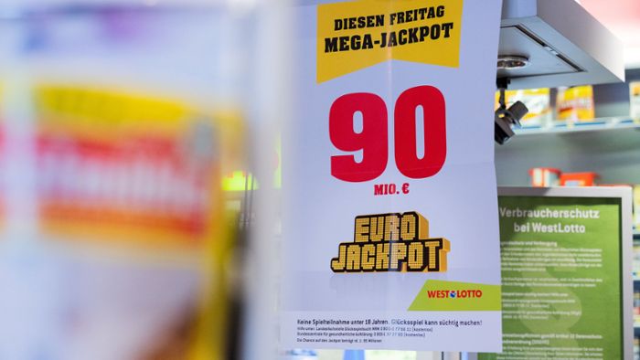 Gewinner aus Deutschland knackt 90-Millionen-Euro-Jackpot