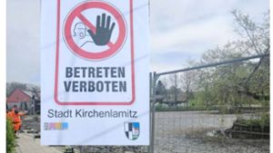 Fund in Kirchenlamitz: Munition im Stadtteich