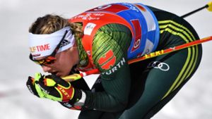 Deutsche Langläuferinnen Staffel-Vierte - Medaille verpasst