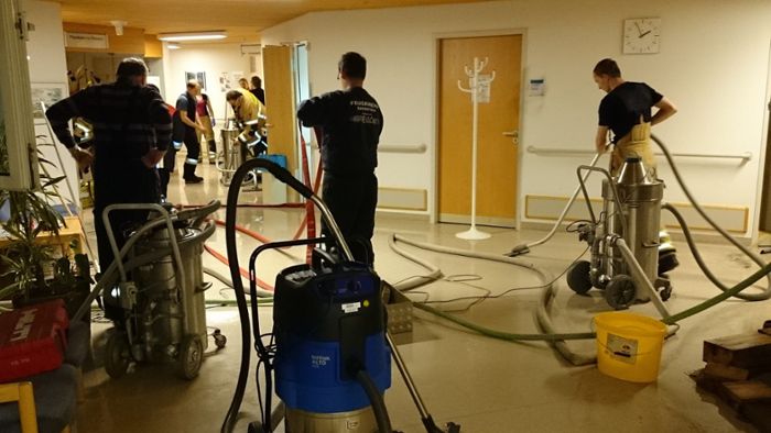 Bayreuth: Wasserschaden im Klinikum - Niemand verletzt