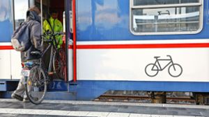 In Zügen der Region : Radl-Ticket ohne praktischen Wert