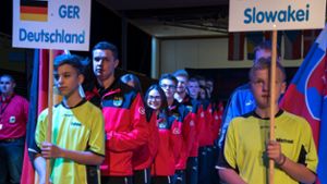 Speichersdorf: Mit dem Einflug der Fahne beginnt die U-18-Kegel-WM