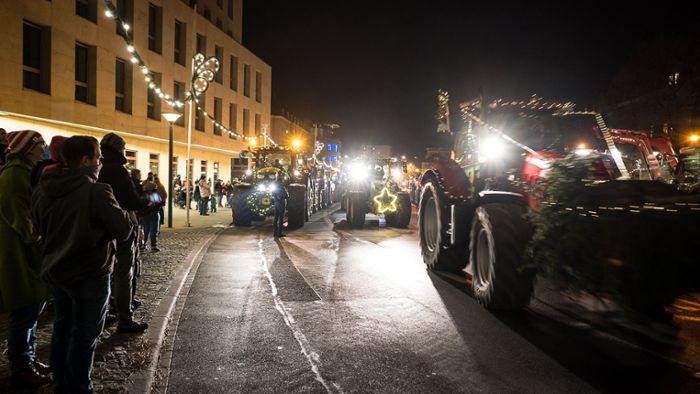 Bayreuth: Die geschmückten Traktoren rollen wieder