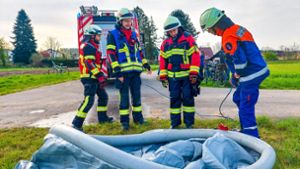 Großübung bei Bindlach: Feuerwehr rückt zu inszeniertem Waldbrand aus