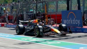 Motorsport: Formel-1-Star Verstappen sichert sich Pole Position in Imola
