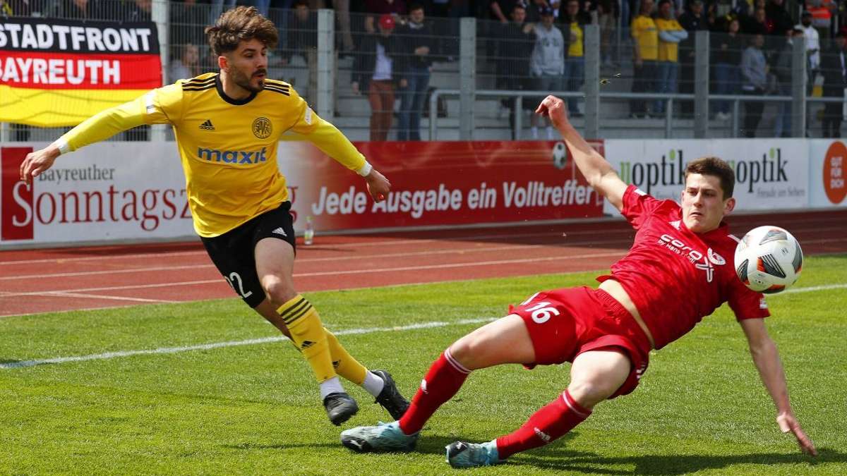 SpVgg Bayreuth vs. TSV 1860 Rosenheim.