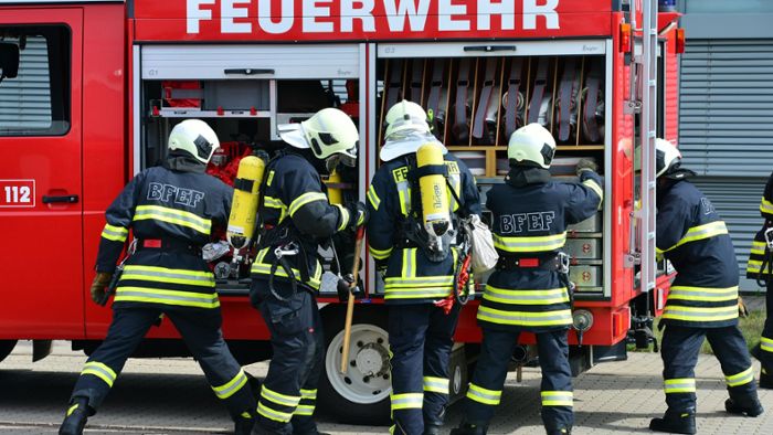 Brand in Flüchtlingsheim: 22 Verletzte