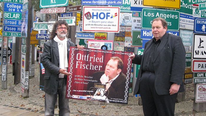 Ottfried Fischer in "Sign of Fame" am Fernwehpark