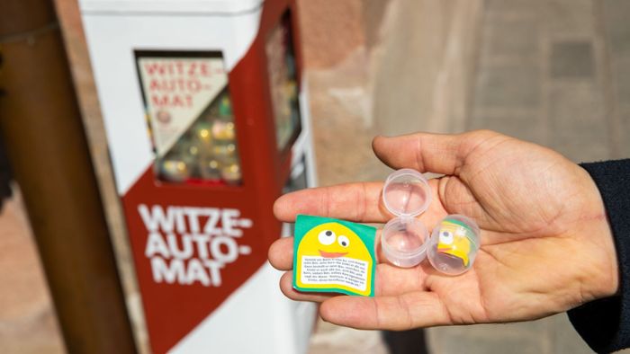 Kein Spaß!: Witze-Automat in Nürnberg gestohlen