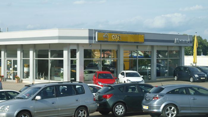 Opel-Haus Memmel stellt Insolvenzantrag