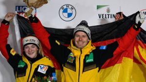 Skeleton: Grotheer und Neise gewinnen WM-Gold im Mixed-Team