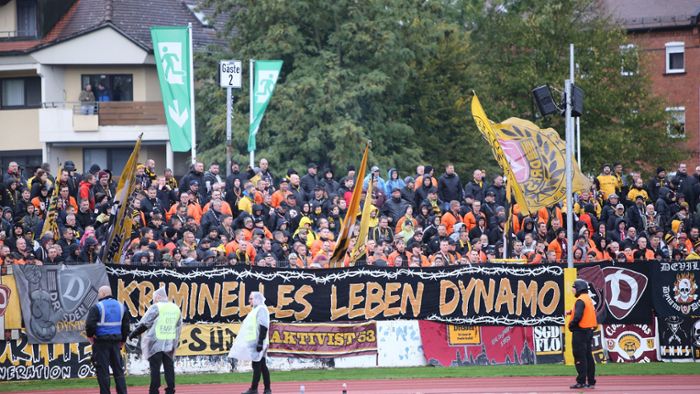 Hohe Schadenssumme  : Dynamo Dresden muss für Randale in Bayreuth zahlen