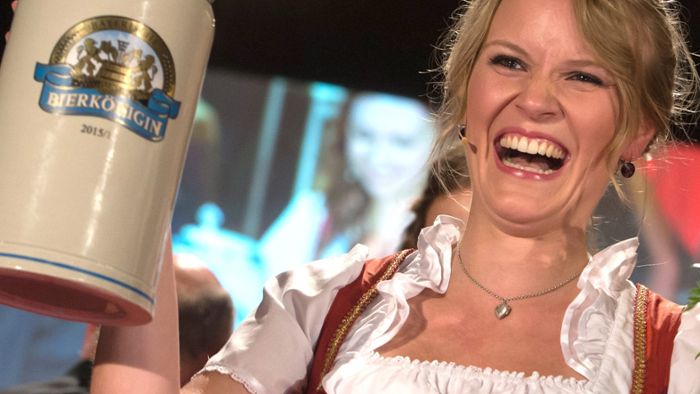 Marlene Speck aus Starnberg ist die neue Bayerische Bierkönigin