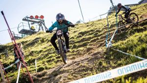 Raphaela Richter im Downhill-Weltcup auf Platz sechs