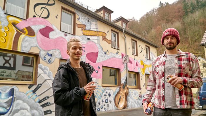 Bad Berneck: Graffiti für die Musikschule