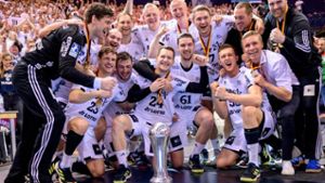 Gislason jubelt: THW Kiel feiert elften Pokalsieg