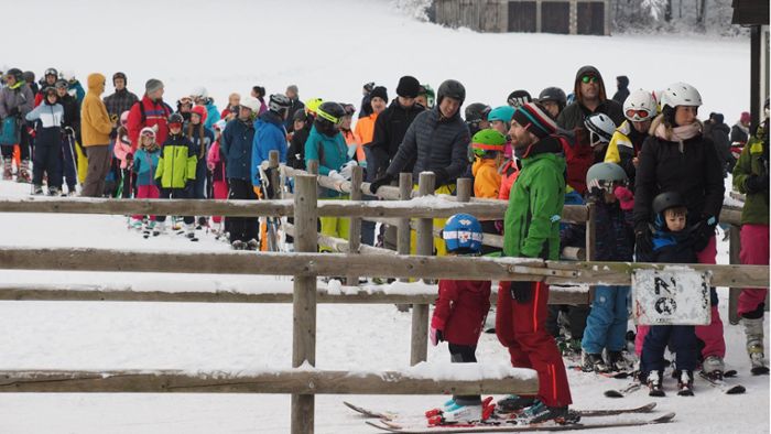 Hochbetrieb am Skilift: Ski und Rodel gut in Spies