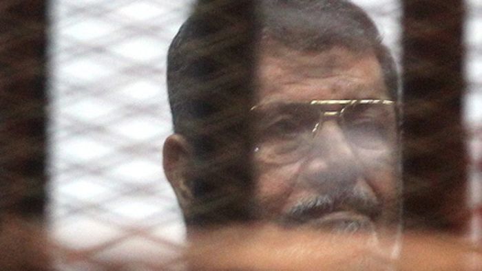 Ägyptens Ex-Präsident Mursi zum Tode verurteilt