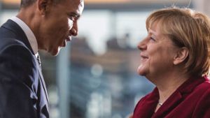 Obama wirbt für Merkel