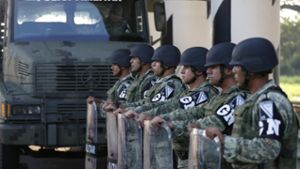 15.000 mexikanische Soldaten kontrollieren an der US-Grenze