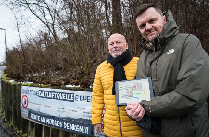 Südlichen Teil drehen:: Petition zum Wohngebiet am Eichelberg